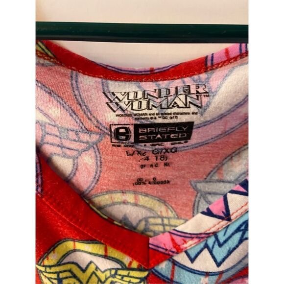 DC Comics Wonder Woman pajama gown large-xl red - Picture 5 of 7